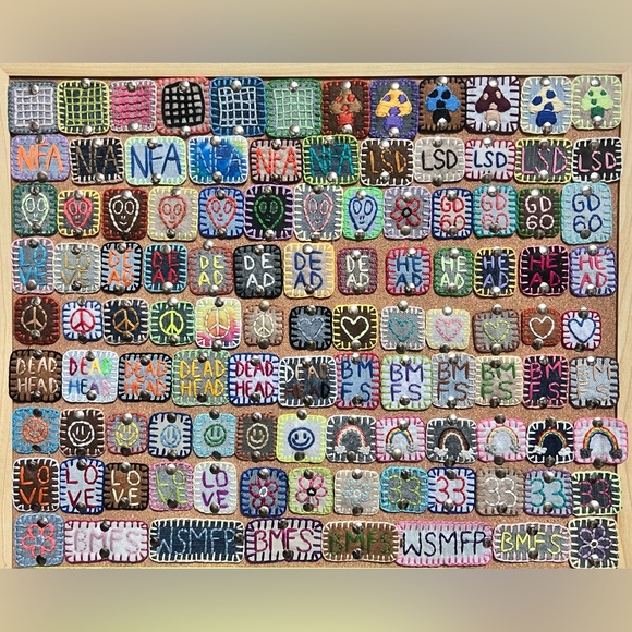 Accessories - MINIs Hand Embroidered Patches